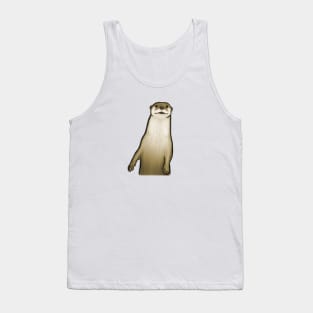 Standing Otter Tank Top